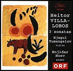 Heitor Villa-Lobos: 3 sonatas