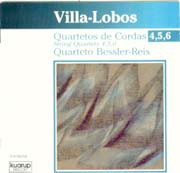 Villa-Lobos: Quartetos de Cordas 4, 5, 6