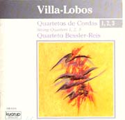 Villa-Lobos: Quartetos de Cordas 1, 2, 3