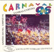 Sambas enredo Carnaval 96 - São Paulo