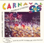 Sambas enredo Carnaval 96 - São Paulo